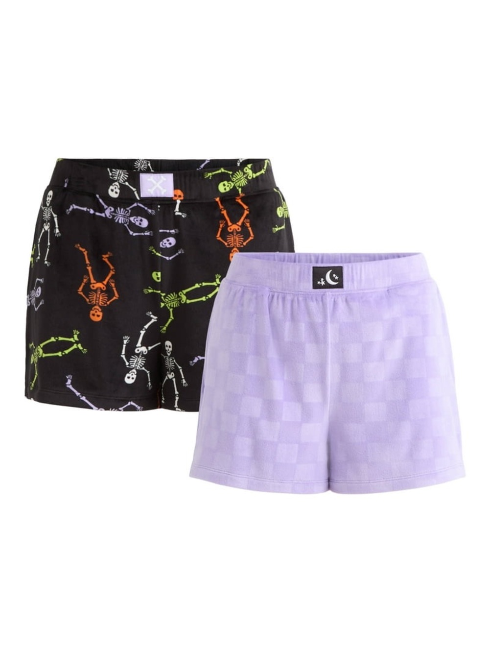 2 Pk Halloween Shorts